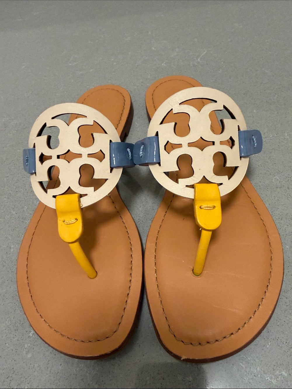 Iconic Tory Burch Miller Sandals